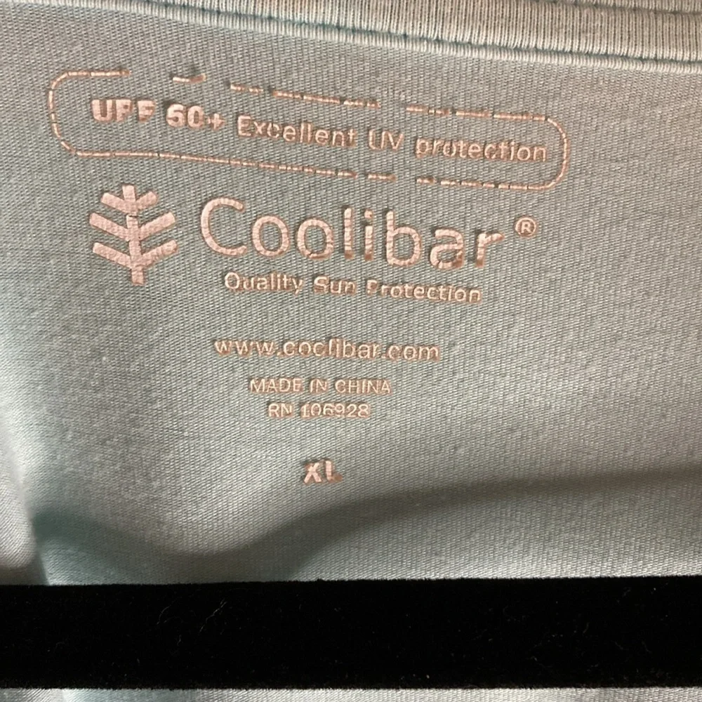 Coolibar Light Blue Swim Coverup - Picture 2 of 4